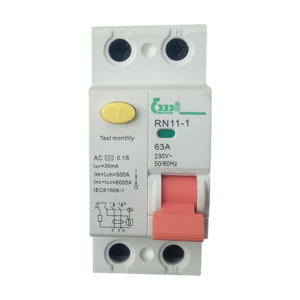 Single-phase residual current device